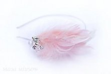 opaska lightpinkfeathers