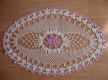 bieżnik na szydełku