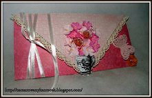 kopertówka, zaproszenie, karta ślubna, urodzinowa, imieninowa lub inna