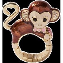 pierścionek z małpką!