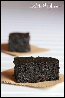 Zucchini brownies