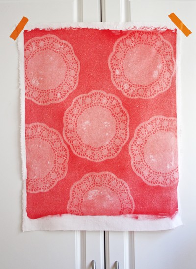 tutorial - farbowanie materiału