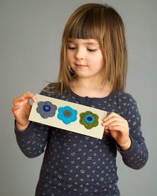 Spinki kwiatki zestaw (proj. kiddo)