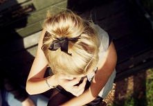 kok ze wstążką xD