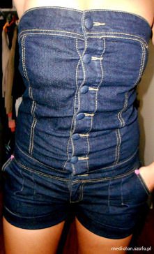 Dżinsowy kombinezon <3