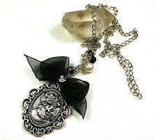 Kamea naszyjnik retro vintage