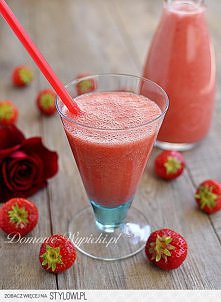 Koktail truskawkowo-bananowy