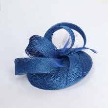 Fascynator 'Royal Blue'