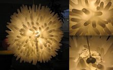 żyrandol z rękawiczek