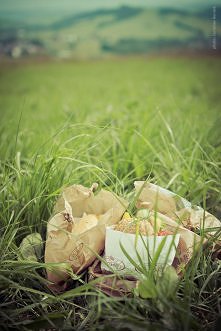 śniadanie na trawie