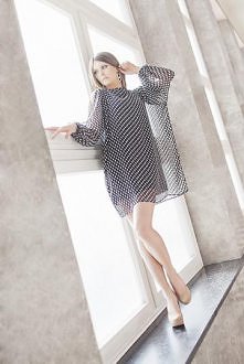 Danielle sukienka tunika 40 szara