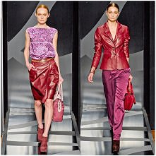 Czerwienie i burgundy w kolekcjach jesienno-zimowych największych projektantów. Więcej na
