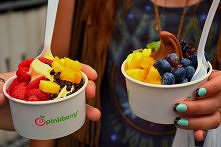 przepyszne sałatki owocowe ;)