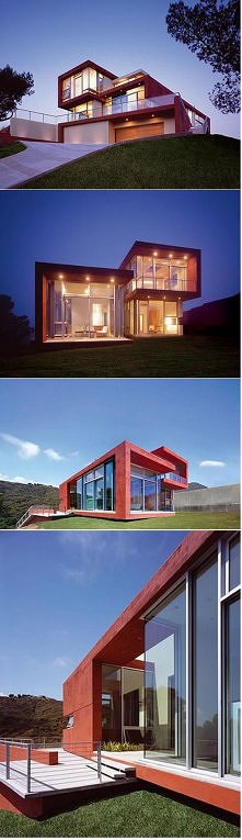 Modern Home in Malibu.