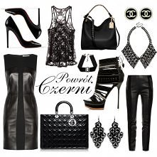 Powrót czerni..... czyli o nowym spojrzeniu na stare rzeczy ♥ ♥
Dziś na LoveNY.pl i na naszym facebooku. 

Codziennie inne tematy. Zapaszamy.