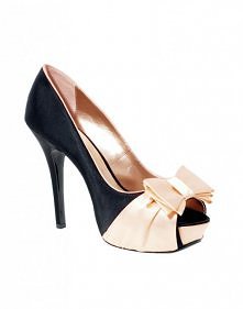 buty z kokardka ASOS PLATFORMY