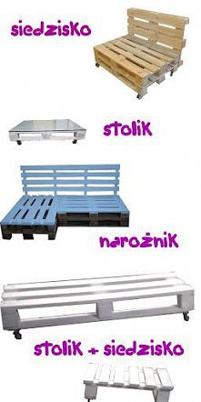 palety na różne sposoby