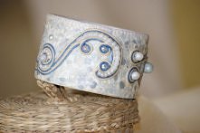 biżuteria autorska ju. - marmurkowa