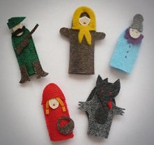 czerwony kapturek (proj. Pan Pepe)