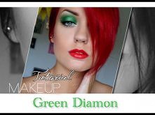 Makeup Tutorial - Green Diamond