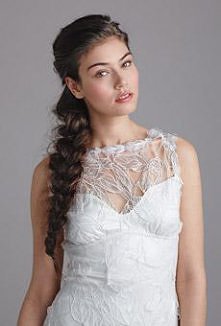 Piękny warkocz na ślubie...<3