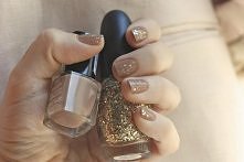 pomysły na paznokcie z brok...