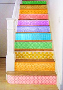 kolorowe schody