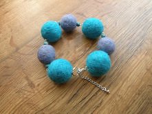 filcowana bransoletka:)