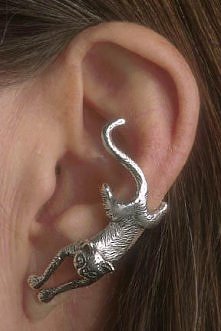 kolczyki nausznice. po szcz...