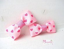 Momiliowe  spineczki kokardki