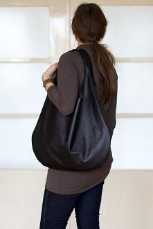 Duża soft  hobo Czarna