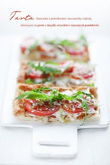 Tarta francuska z pomidoram...