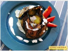 bakłażan + młode ziemniaki