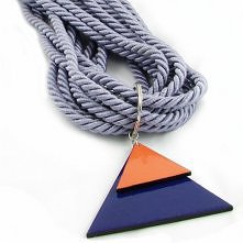 Naszyjnik triangles- Modny Design.