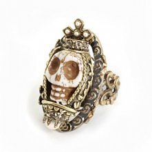 pierścionek w azteckim stylu