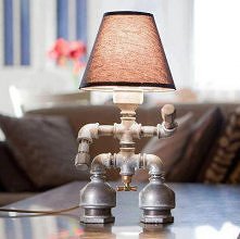 Lampę można zrobić na prawd...