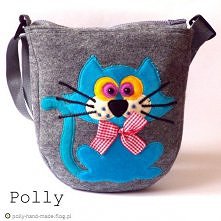 Odrobina materiału wystarczy by dodać torebce niesamowity wygląd :)