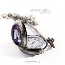 Star Girl i Pełnia (Kot) - sekretnik zegarek (proj. Ewa Saj)