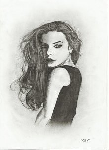 Dziewczyna - węgiel