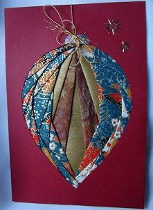 iris folding,papierowe ozdoby