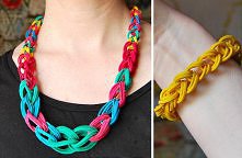 Naszyjnik i bransoletka z g...