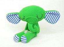 Zielony słonik (proj. Przytulisie)