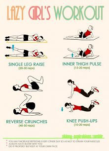 ćwiczenia dla leniwych