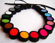 Naszyjnik multikolorowy