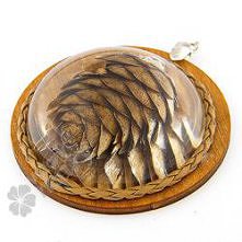 Wisiorek z szyszką od Wzory Natury