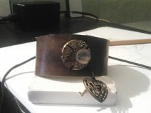 prosta i wymowna steampunkowa brasoleta