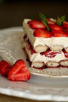 truskawkowe tiramisu