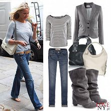 Styl Cameron Diaz to zawsze jeansy i bluzka dłuższa niż marynarka czy kurtka. Bardzo prosty i łatwy do naśladowania styl. Choć z tak perfekcyjną figurą już znacznie trudniej ;)