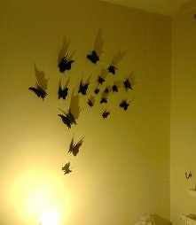 Motylki mojej roboty ;33