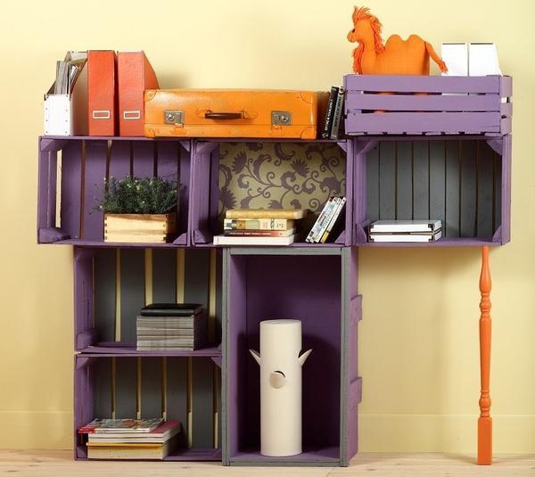 skrzynki - regał - na jabłka!